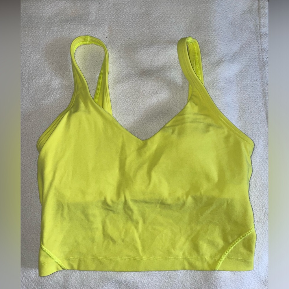 Lululemon yellow align tank